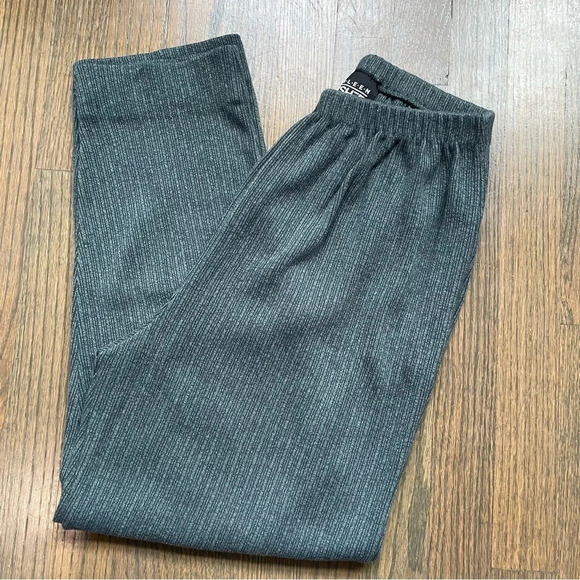 Vintage Eileen Fisher Cotton Knit Pants Made in USA - Picture 1 of 7